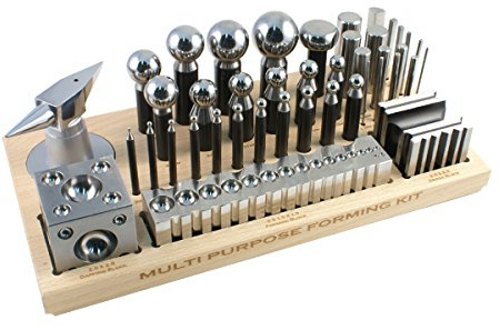 Verformungswerkzeug-Set FormeXX43 mit Kugelpunzen, Würfelanke etc