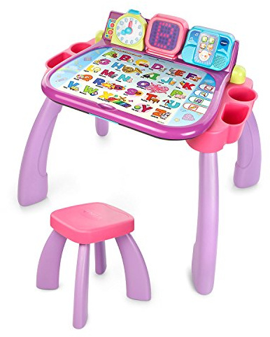 VTech Touch & Learn Bureau d'activités Violet