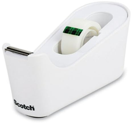 Scotch Klebebandabroller für Desktop, Minze oder Lavendel, mit 1 Rolle Magic Tape, verschiedene Farben [OB]