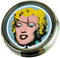 Neon Clock Marilyn Monroe WallClock Deko-Clock LeuchtClock USA 50's Style Retro NeonClock Dining Room Kitchen Living Room Office (White)