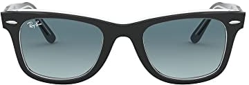 Ray-Ban Unisex Wayfarer Lesebrille, Schwarz, 50