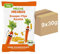 FRECHE FREUNDE Bio Knusper-Flips Karotte, ohne Zuckerzusatz, Knabberzeug für Kinder und Babys ab 1 Jahr, vegan, 9er Pack (9x30g)