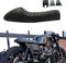 Schwarz Motorrad Cafe Racer Sattel Refit Buckel Vintage Motorrad Kissen Sitz für CG125 GN CG CB200 CB350 CB400SS CB500 CB750 SR400 SR500 XJ XS