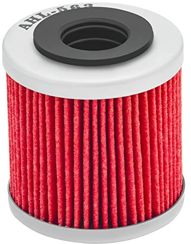 AHL Motocicletta Filtro olio moto Filtro olio 1 pezzo per Aprilia Rs4 125 124 2011-2017/Aprilia Tuono 125 125 2017/Derbi Mulhacen 4T 125 2007-2013/Derbi Terra Adventure 4t 125 2007-2013