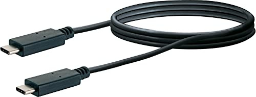 SCHWAIGER -LK101C 531- Type C Sync & Ladekabel (1m) zum Synchronisieren oder zum Laden eines Gerätes | für die Verwendung mit einem Smartphone, Tablet, Laptop, etc.