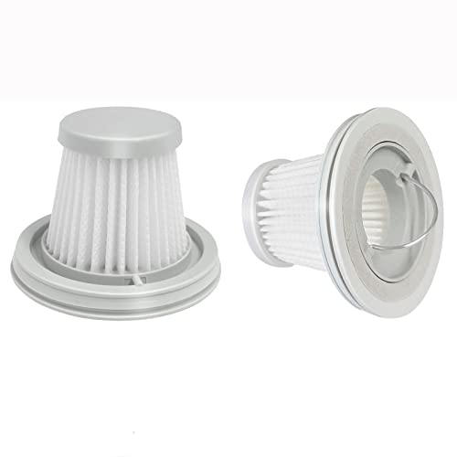 HUAYUWA Ersatzfilter, waschbarer Filter, passend für Mijia Handstaubsauger, Zubehör, kompatibel mit Mi 120W SSXCQ01XY tragbarer handlicher Heimauto-Staubsaugerfilter (2 Stück)