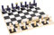 small foot Schach und Backgammon Gold Edition aus Holz, Zwei Brettspiele im modernen Look, ab 6 Jahren, 12222