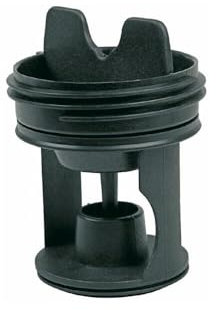 easyPART Kompatibel/Ersatz für gorenje 279538 NEU Flusensieb Einsatz Pumpenfilter gerade komplett OT schwarz