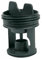easyPART Kompatibel/Ersatz für gorenje 279538 NEU Flusensieb Einsatz Pumpenfilter gerade komplett OT schwarz