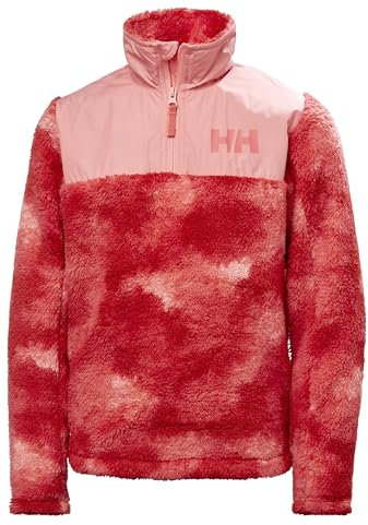 Junior Unisex Helly Hansen Jr Champ 1/2 Zip Midlayer, Sonnenuntergang Rosa, 16