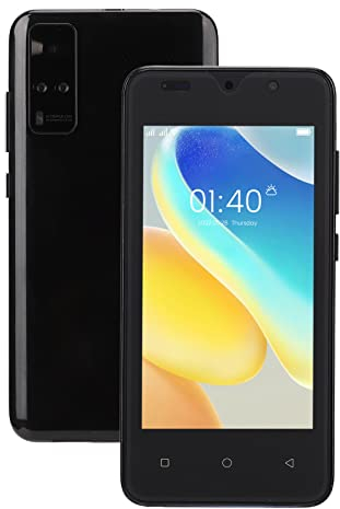 Y53S Handy, Android 6 Smartphone mit Gesichtserkennung, 4,66 Zoll HD Bildschirm, 2 GB RAM 32 GB ROM, 3 Kartensteckplätze, Dual Karten, Dual Standby, 2 MP Vorne, 5 MP Hinten, 2800 mAh Akku(Schwarz)