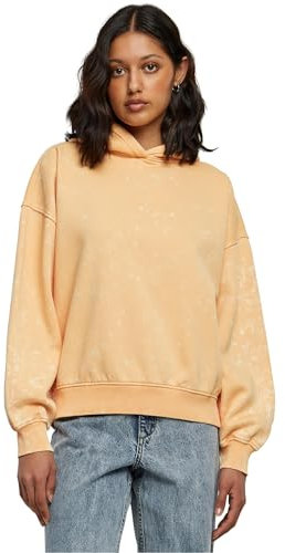 Urban Classics Damen Kapuzenpullover Ladies Oversized Towel Washed Hoody paleorange 4XL
