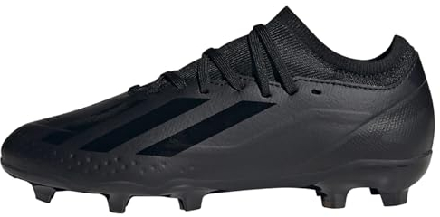 adidas X Crazyfast.3 Firm Ground Boots Fußballschuhe, Core Black/Core Black/Core Black, 38 EU