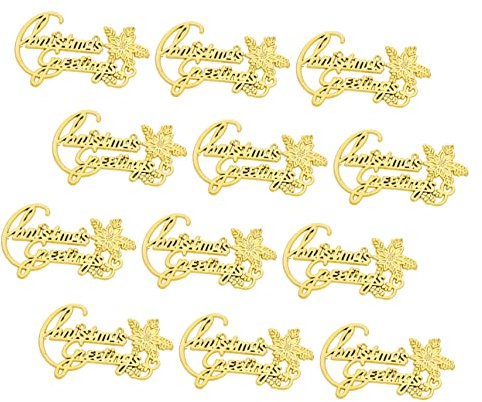 Yardwe 30pcs Weihnachtskugeln Englisch Buchstaben Weihnachtsbaum Dekorationen S Haken Zubehör