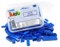 Buroku Blue Building Bricks Pack - Mattoncini giocattolo compatibili con tutte le marche, pezzi grandi blu, 20 pezzi, età 6-12 anni