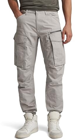 G-STAR Rovic Zip 3D Regular Tapered Pants Pantalones, Gris (Grey Alloy D02190-d213-g276), 38W / 32L Hombre