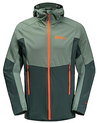 Jack Wolfskin BRISSTAL Hoody M Black Olive L