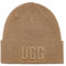 UGG Herren Mütze mit 3D-Logo, CAMEL, Einheitsgröße