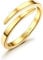 Diamday 14K Gold Offene Finger Ringe für Damen Herren Verstellbar Daumen Midi Eternity Band Ring Stapelbar Dünner Goldring Gefüllte Offene Knuckle Ringe Damen Mode Ringe Schmuck Geschenke 62