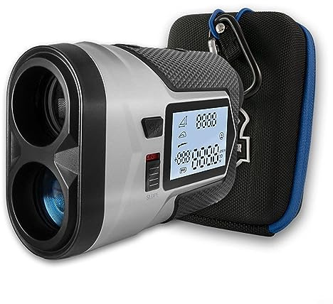 Golf-Entfernungsmesser, 6 x Golf-Entfernungsmesser mit LCD-Bildschirm, USB-Aufladung für Jagd, Klettern, Schuss