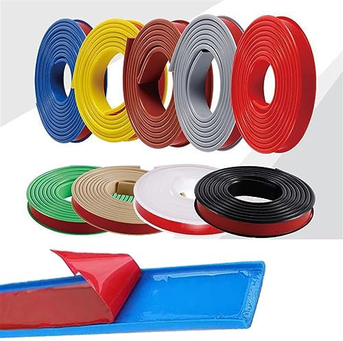 1m Kantenumleimer Selbstklebend Kantenschutz Umleimer Furnierklebeband Kein Aufbügeln, U-Form TPE Möbelkantenband, selbstsichernde Furnier-Randschiene, Farben und Größen
