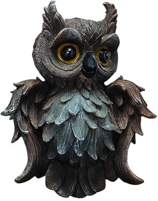 3D Bird Owl Fridge Magnet Travel Souvenir Refrigerator Decoration Resin Hand Painted Craft Collection