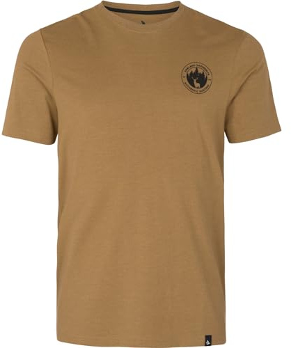 Seeland Saker T-Shirt | Antique Bronze Melange, XXL