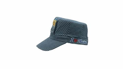 Pinnacle Awards Canada Ingenieurmütze für Jungen, gelber Motor, Marineblau/Weiß, 5T