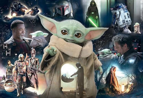 Buffalo Games - Silver Select - Star Wars - Grogu's Journey - 2000 Teile Puzzle für Erwachsene - Herausforderndes Puzzle perfekt für Spieleabende - Fertige Größe ist 38,50 x 26,50 cm