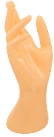 LIFKOME Damen Handmodell Schmuckhalter Aus Robustem Kunststoff Multifunktionaler Handförmiger Ringständer Für Schreibtisch Und Schmuckpräsentation
