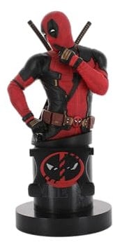 Cable Guys - Marvel Deadpool 3 R.E.S.T Gaming Accessories Holder & Phone Holder for Most Controller (Xbox, Play Station, Nintendo Switch) & Phone