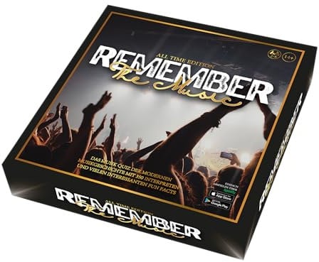 REMEMBER THE MUSIC Musik-Quiz - Deutsche Version - 14+
