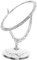 VOSAREA Schminkspiegel Vintage Retro, Oval Tischspiegel 20 cm Vintage Make-up Spiegel Doppelseitige Drehung Schminkspiegel Dekorative Oval Spiegel mit Ständer für Schlafzimmer, Badezimmer