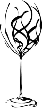 Wine Glass Swirl Wall Sticker Kitchen Bar Pub Huge Wine Bowl Ladies Wall Decal Restaurant Vinyl Home Decor Art-S-22x56cm