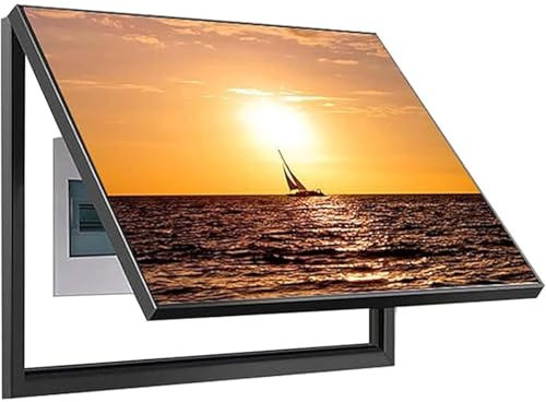 Generisch Sicherungskasten Abdeckung Schrank Verteilerkasten Gemälde ausblenden Restaurant Elektrischer Verteilerkasten Dekorativer Ausblenden Gemälde Elektrisches Panel Dekorations,05,60x50cm