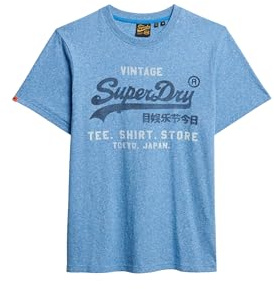 Superdry Herren Vintage Logo T-Shirt mit lockerer Passform