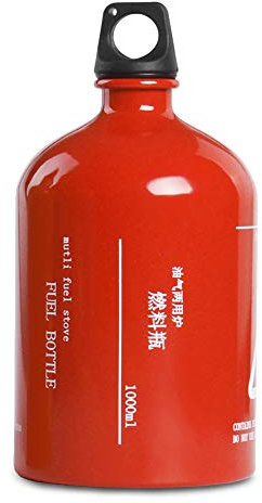 TFixol Botella de combustible Emp de 1000 ml, para gasolina, queroseno, para camping, estufa, 1000 ml
