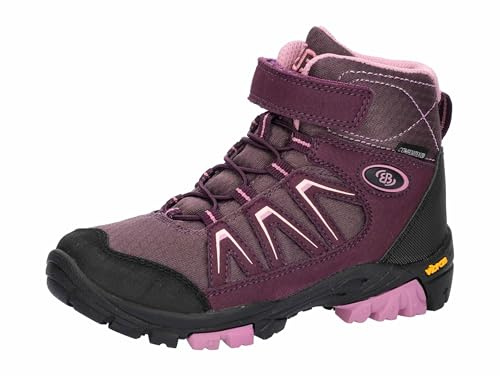 Brütting Mount Moran S High Trekkingsstiefel, Lila/Rosa, 33 EU