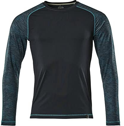 Mascot 17281-944-010-L T-Shirt Langärmlig Größe in schwarz/blau, L