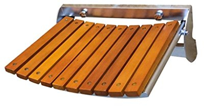 Badestühle Wand-Duschsitze Hocker für ältere Krankenpflege Hocker Anti-Rutsch sicher und stabil Bad Hocker Bad behindertengerecht Duschhocker Hochwertiges Holz und Edelstahl