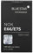 Bluestar Akku Ersatz kompatibel mit Nokia E66 / E75 1000mAh Austausch Batterie Accu BL-6C