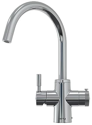 QETTLE 4-in-1 Instant Boiling Water Tap | True Boiling, Filtered Cold, Mains Hot & Cold (2 Litre Boiler)