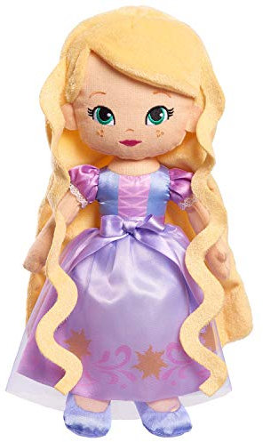 Just Play Disney Princess So Sweet Princess Rapunzel, 31,8 cm Plüsch mit blondem Haar, verknotet, Plüsch