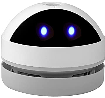 Mini robot aspirador de mesa, aspirador de escritorio Sweeper Home Desk Aspirador de polvo para la limpieza de pelo, migas, piano, casa de mascotas
