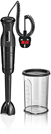 Bosch MaxoMixx MS84CB6110 - Batidora de mano, 1000 W, color negro carbón
