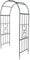 Bonnlo Metal Garden Arch Heavy Duty Strong Tubular Arbour, Durable Wrought Iron Trellis Garden Decorations Outdoor for Climbing Plants for Patio Lawn Wedding Party