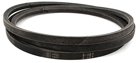 Ruilogod Cortacésped industrial Cortador de jardín Tractor de goma V Cinturón B107 107 x 5/8 pulgadas