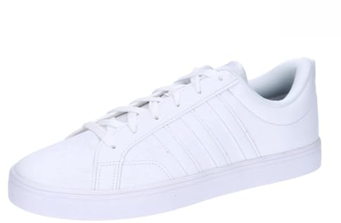 adidas Unisex VS Pace 2.0 Shoes, Cloud white/Cloud white/Cloud white, 49 1/3 EU