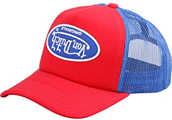 Von Dutch Trucker Cap Trucker Red Blue Rot, Size:OneSize
