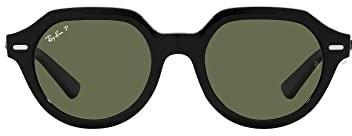 Ray-Ban Sonnenbrille RB4399 Gina 901/58 Unisex Farbe Schwarz Grün Glasgröße 53 mm